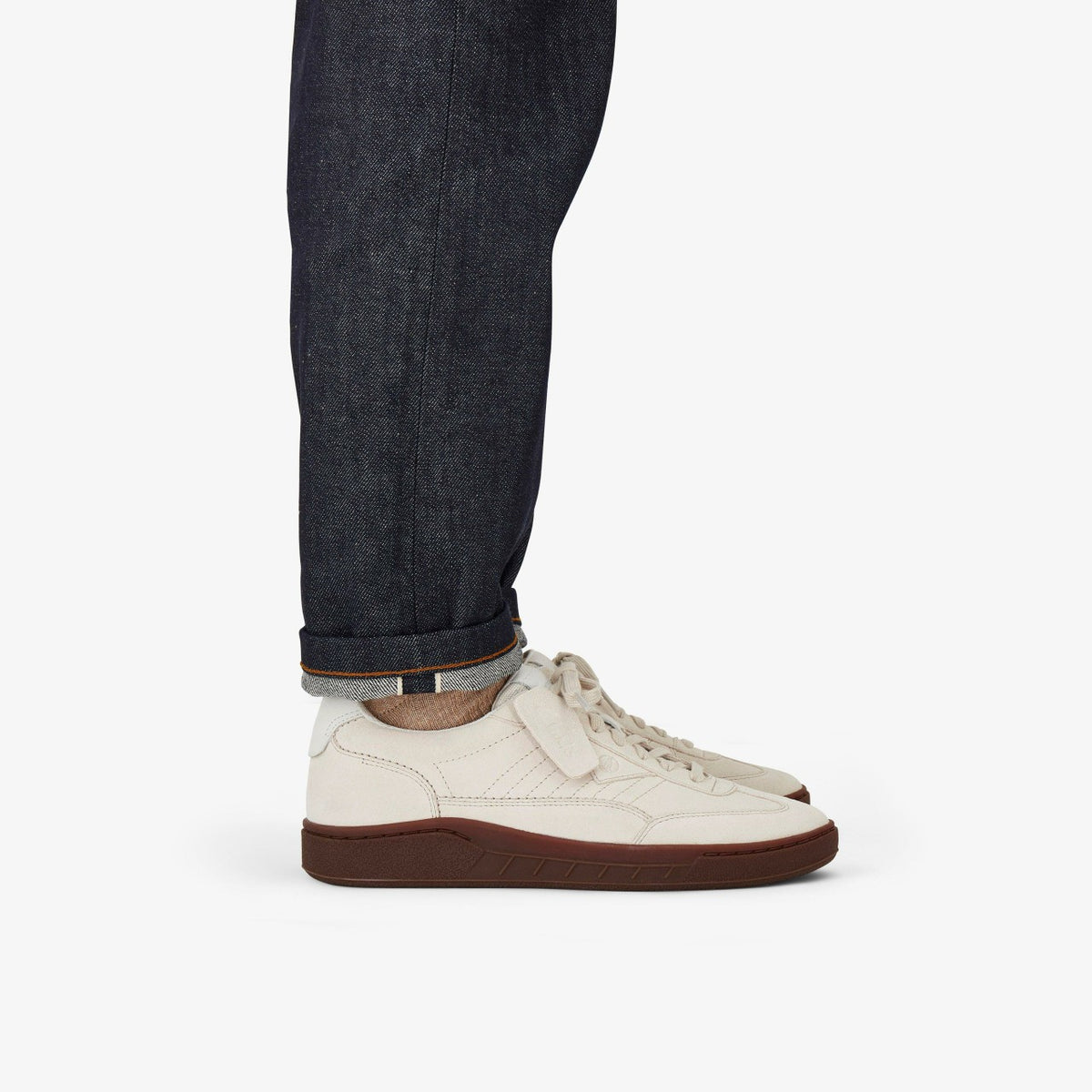 Craft Rally Ace Off White Suede - Clarks Men