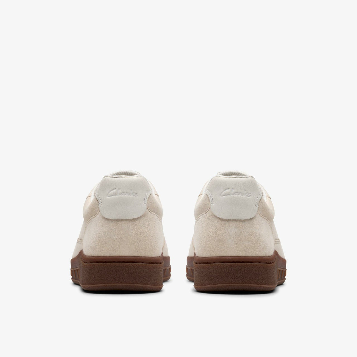 Craft Rally Ace Off White Suede - Clarks Men