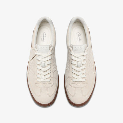 Craft Rally Ace Off White Suede - Clarks Men