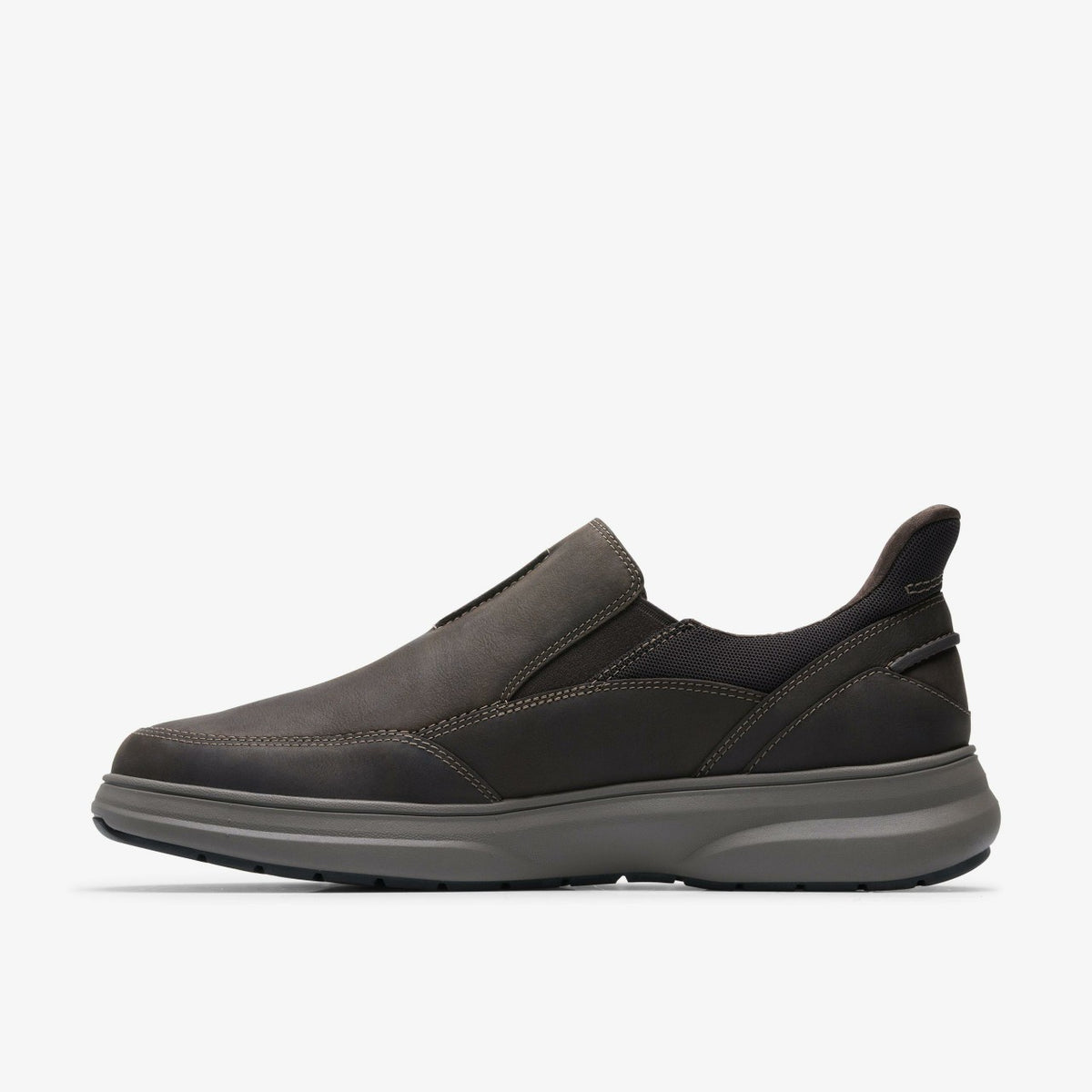 Mullan Step Dark Brown Leather - Clarks Men