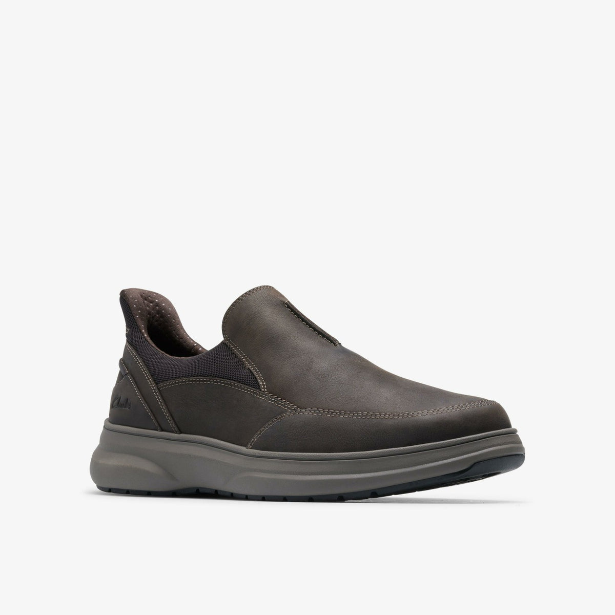 Mullan Step Dark Brown Leather - Clarks Men