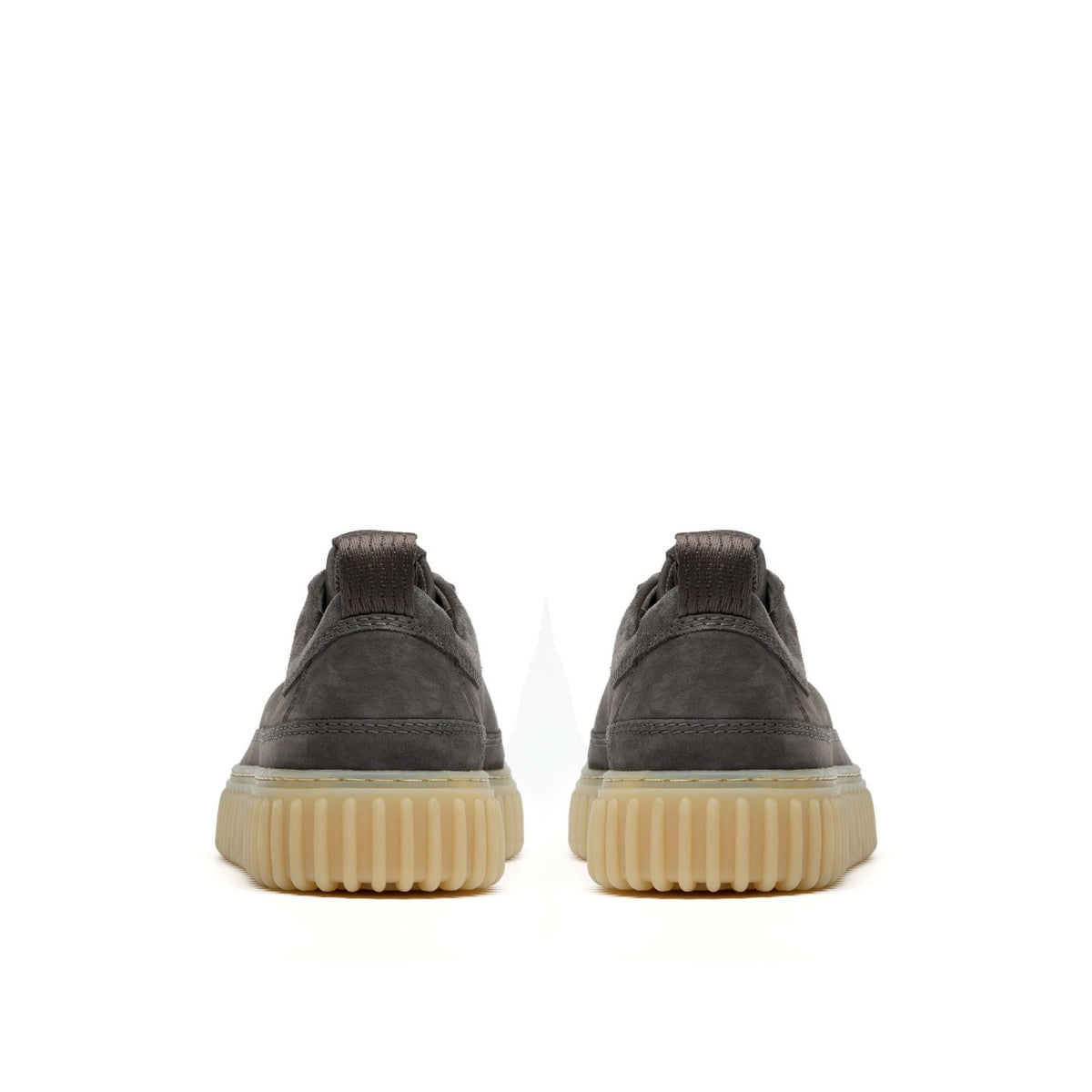 Torhill Lace Dark Grey Nubuck - Clarks Men