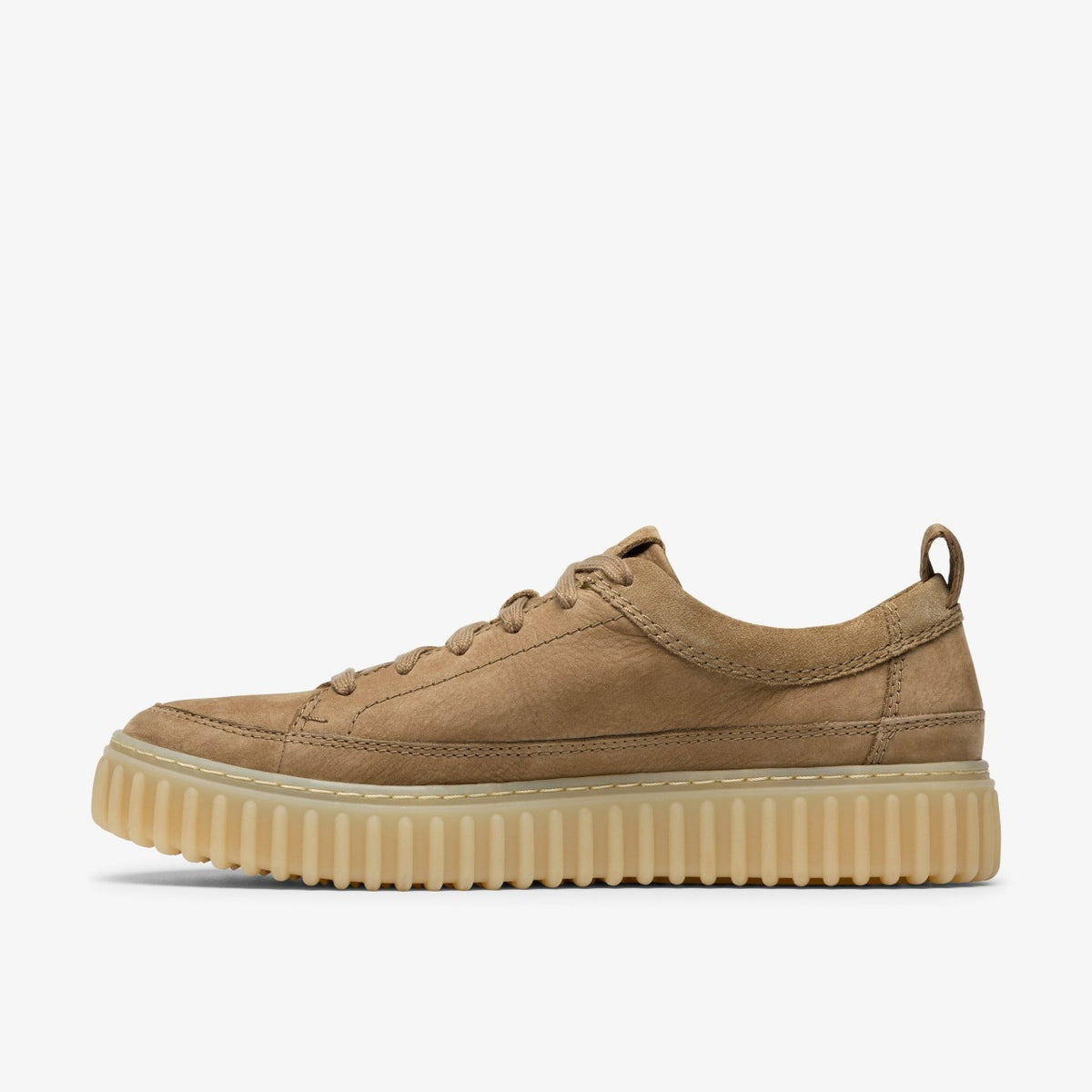 Torhill Lace Dark Sand Nubuck - Clarks Men