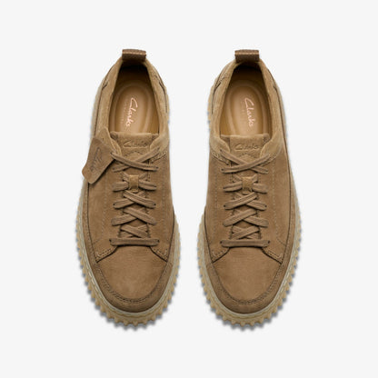 Torhill Lace Dark Sand Nubuck - Clarks Men