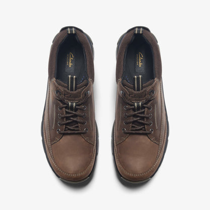 Spypath Lo GORE-TEX Dark Brown Leather - Clarks Men