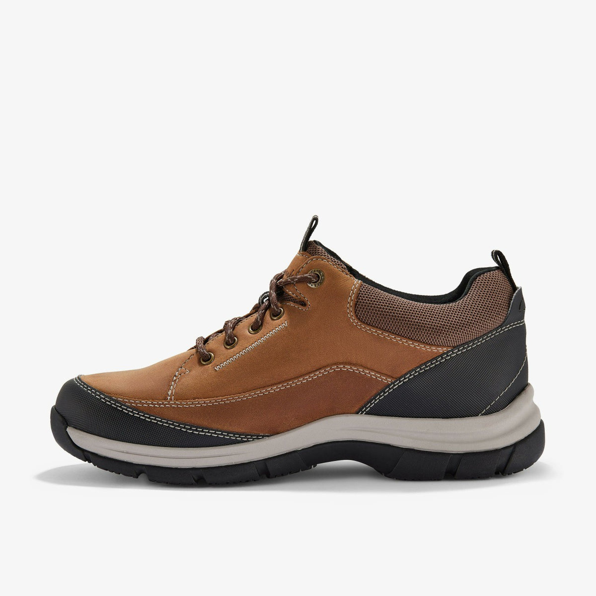 Spypath Lo GORE-TEX Dark Tan Leather - Clarks Men