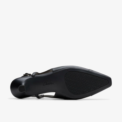 Scarlyt Rowan Black Leather - Clarks Women