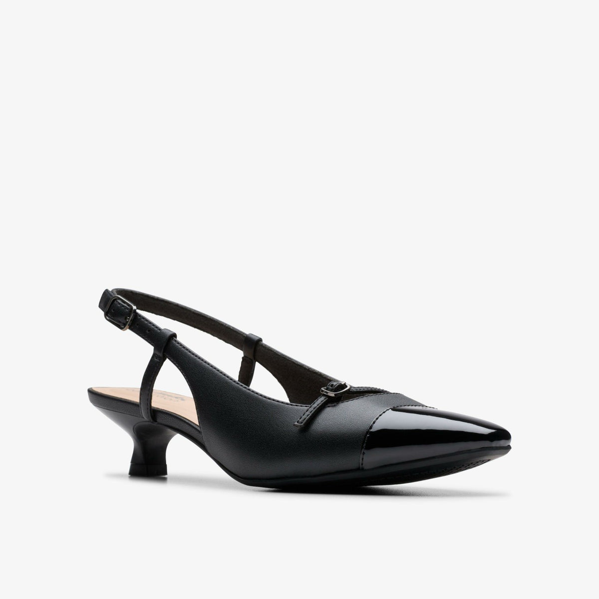 Scarlyt Rowan Black Leather - Clarks Women