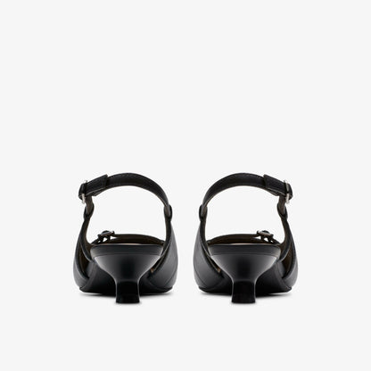 Scarlyt Rowan Black Leather - Clarks Women