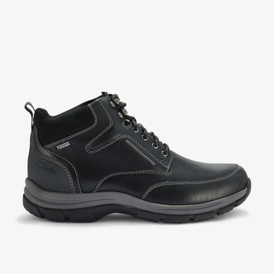 Spypath Hi GORE-TEX Black Leather - Clarks Men