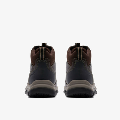 Spypath Hi GORE-TEX Dark Brown Leather - Clarks Men