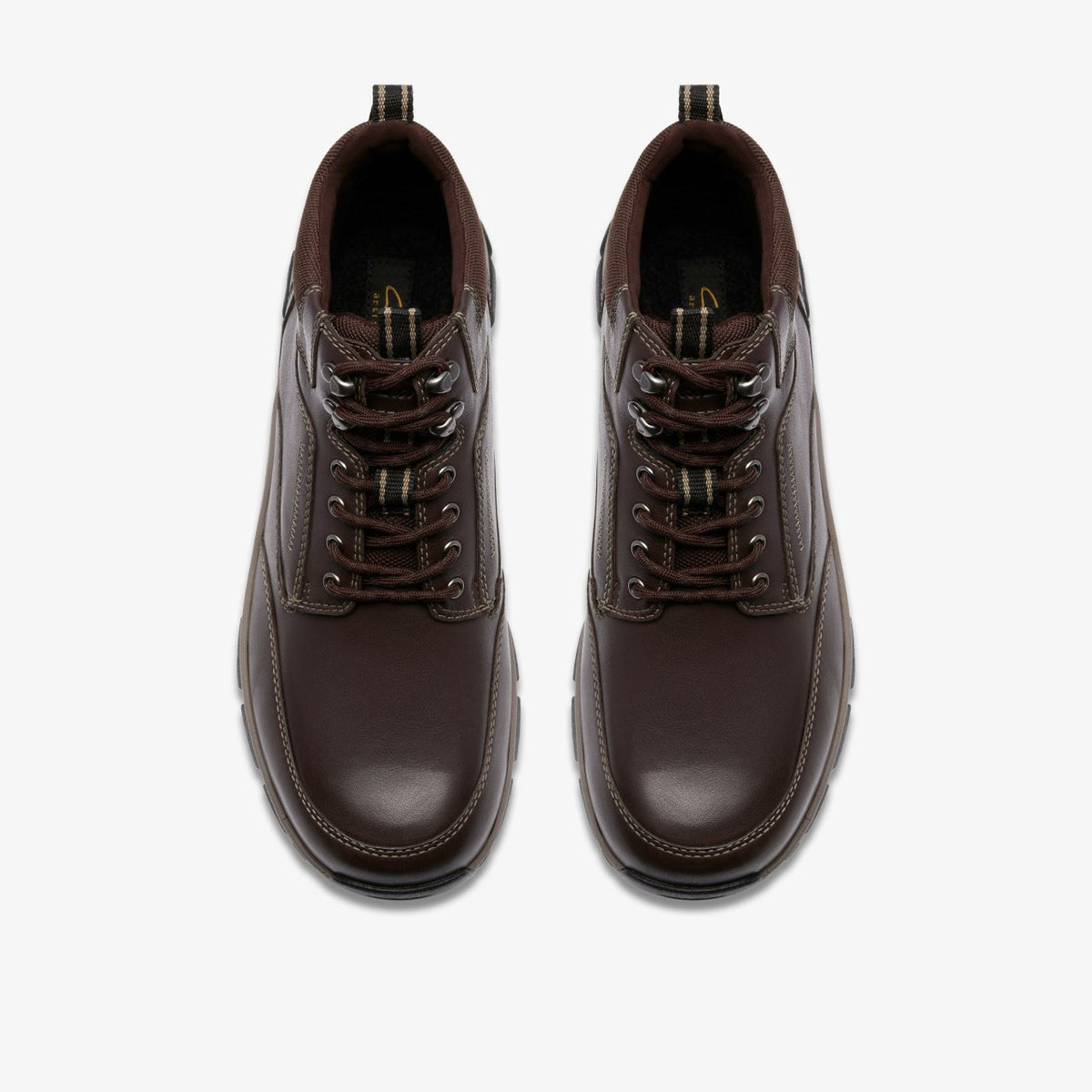 Spypath Hi GORE-TEX Dark Brown Leather - Clarks Men