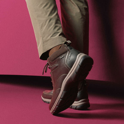 Spypath Hi GORE-TEX Dark Brown Leather - Clarks Men