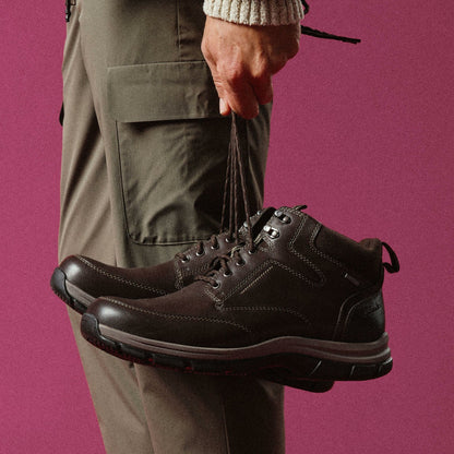Spypath Hi GORE-TEX Dark Brown Leather - Clarks Men