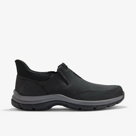 Spypath Step Black Nubuck - Clarks Men