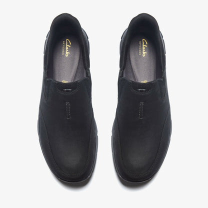 Spypath Step Black Nubuck - Clarks Men
