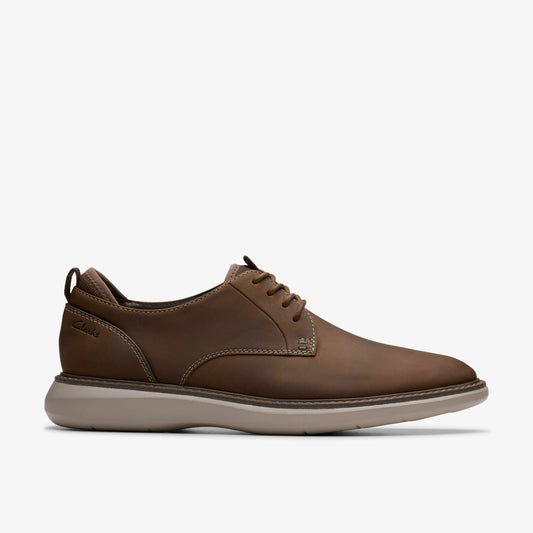 Brantin Plain Beeswax Leather - Clarks Men
