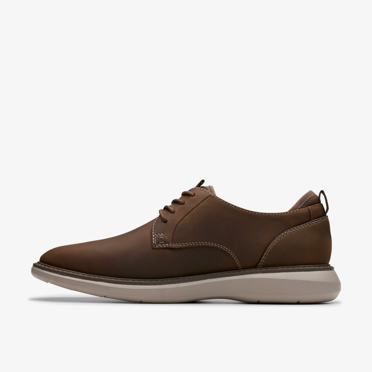 Brantin Plain Beeswax Leather - Clarks Men