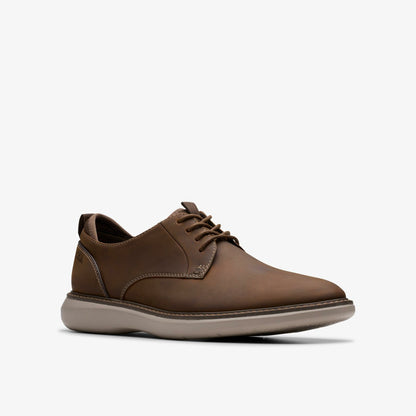 Brantin Plain Beeswax Leather - Clarks Men
