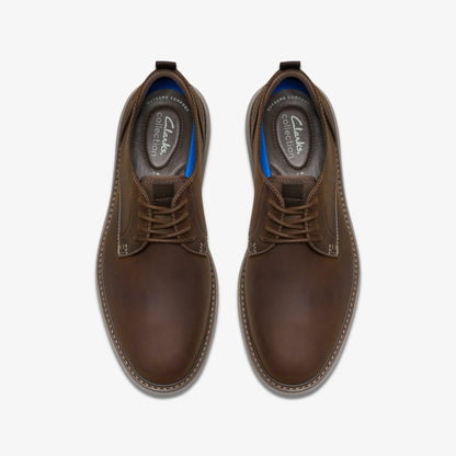 Brantin Plain Beeswax Leather - Clarks Men
