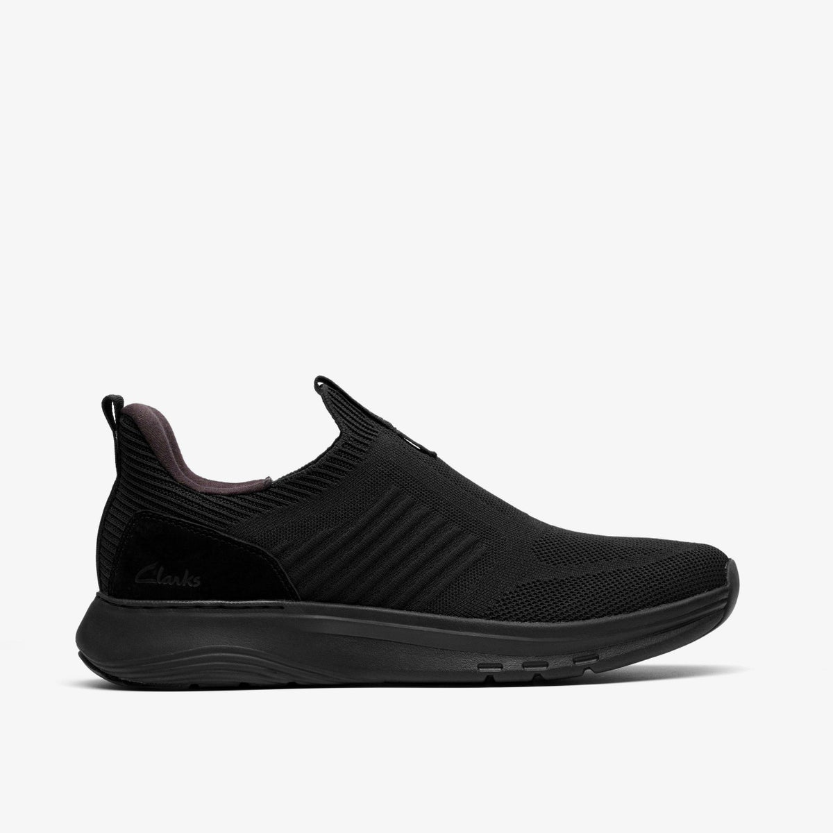 Motion Trek IN Black Knit - Clarks Men
