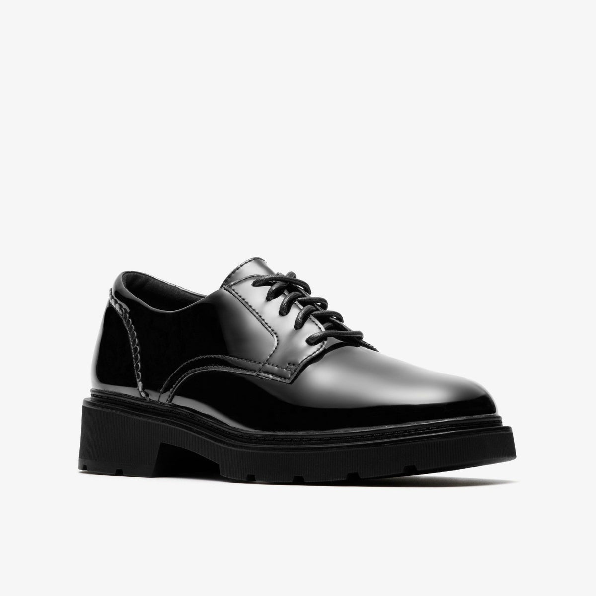 Lauryl Lace Black Patent - Clarks Women