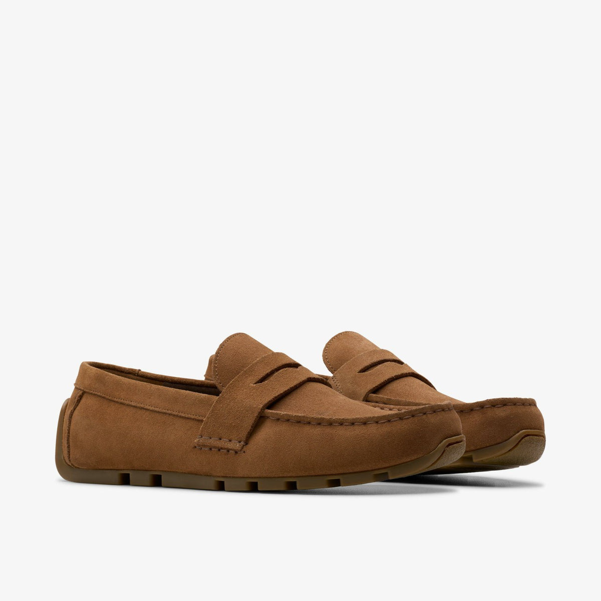 Corsley Bar Cola Suede - Clarks Men