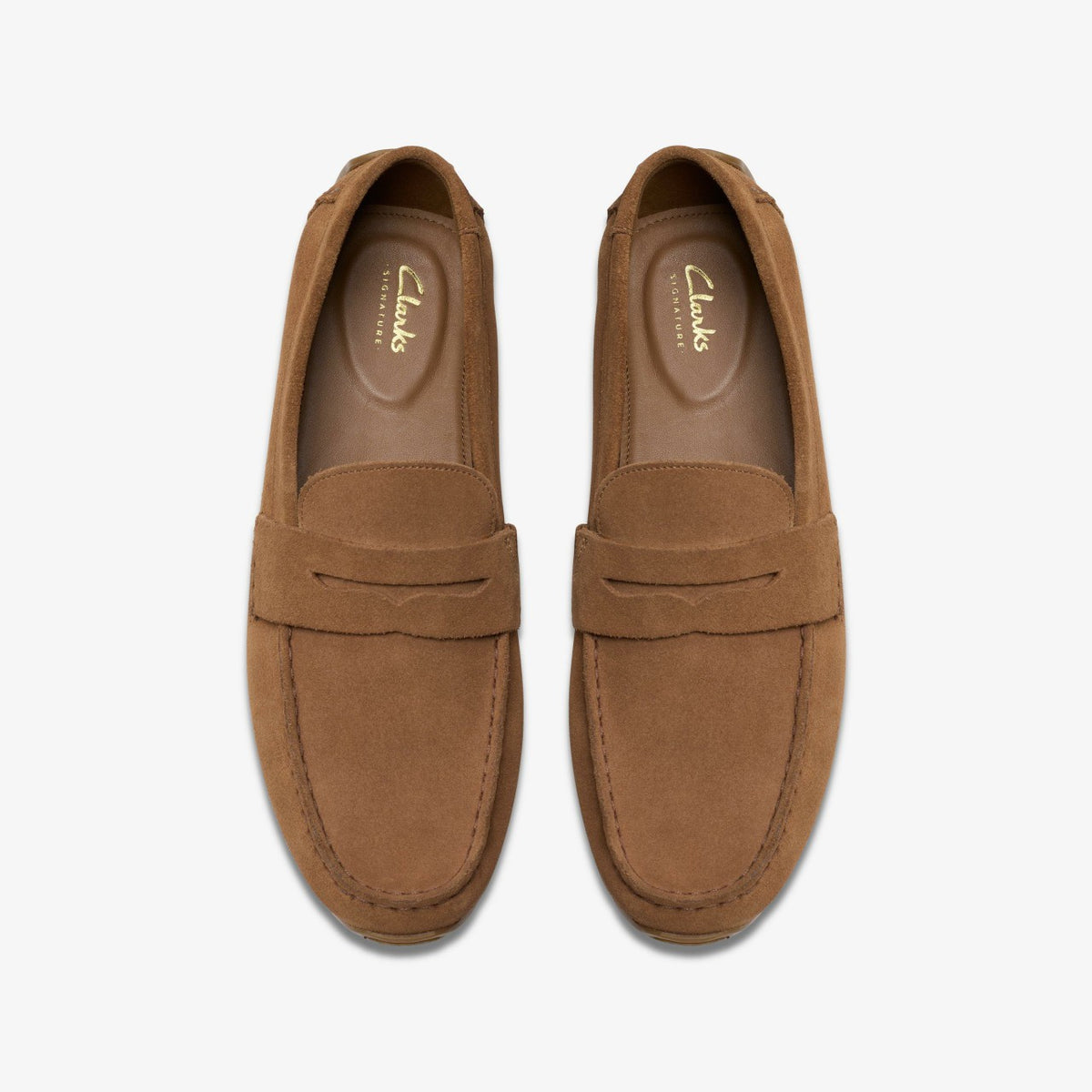 Corsley Bar Cola Suede - Clarks Men