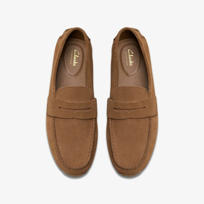 Corsley Bar Cola Suede - Clarks Men