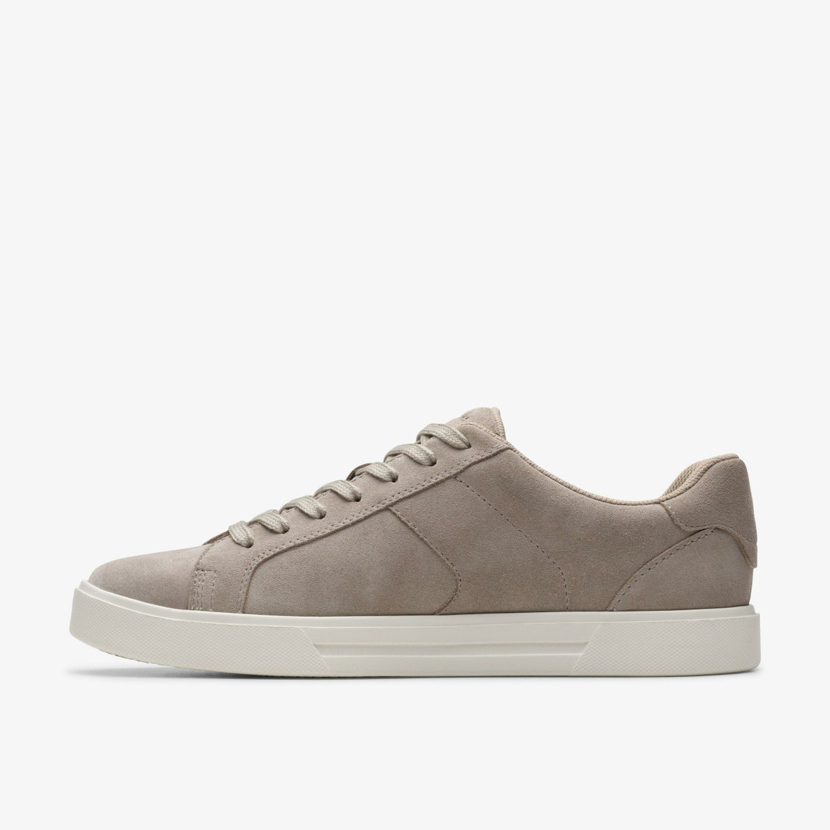 Romsey Lace Grey Suede - Clarks Men