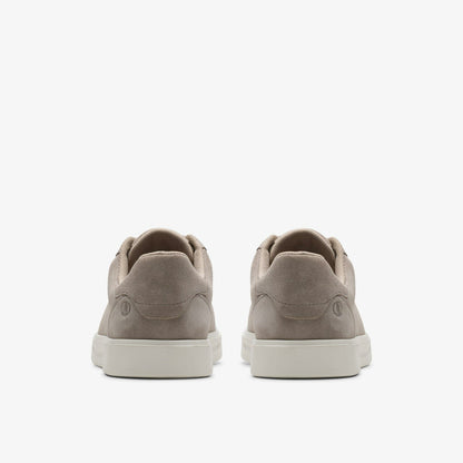 Romsey Lace Grey Suede - Clarks Men
