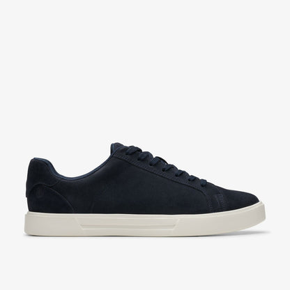Romsey Lace Navy Suede - Clarks Men