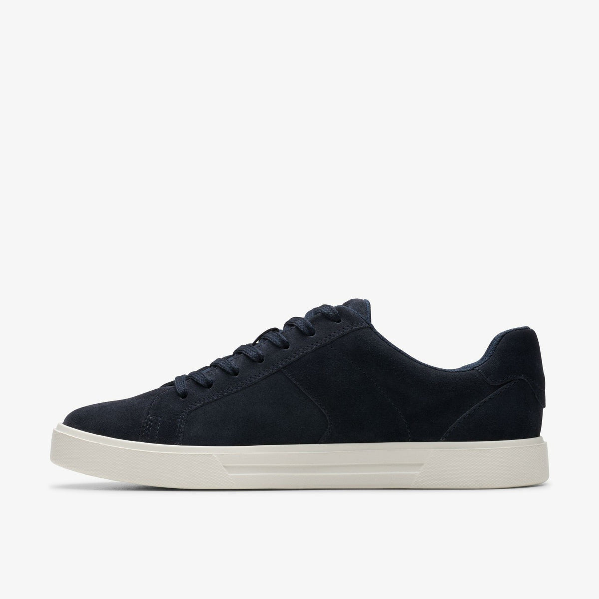 Romsey Lace Navy Suede - Clarks Men