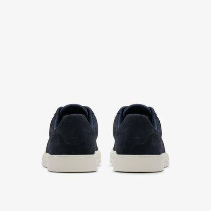 Romsey Lace Navy Suede - Clarks Men