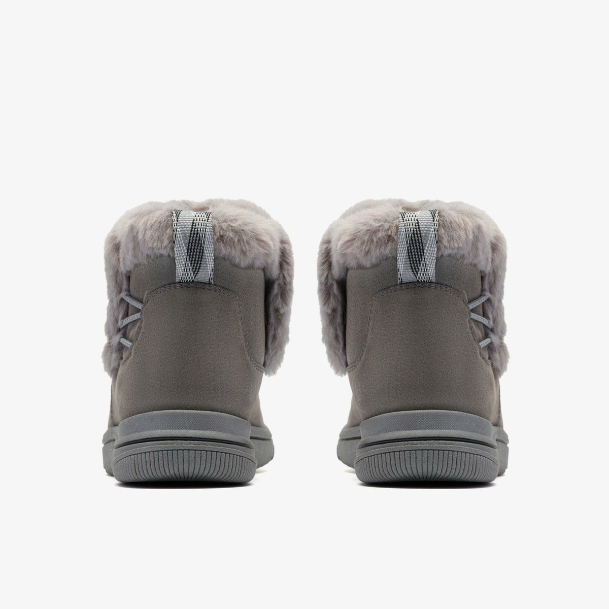 Brinkley Fur Dark Grey Combination - Clarks Women