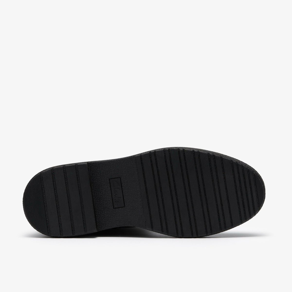 Muster Chain Black Leather - Clarks Women