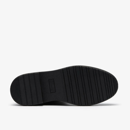 Muster Chain Black Leather - Clarks Women