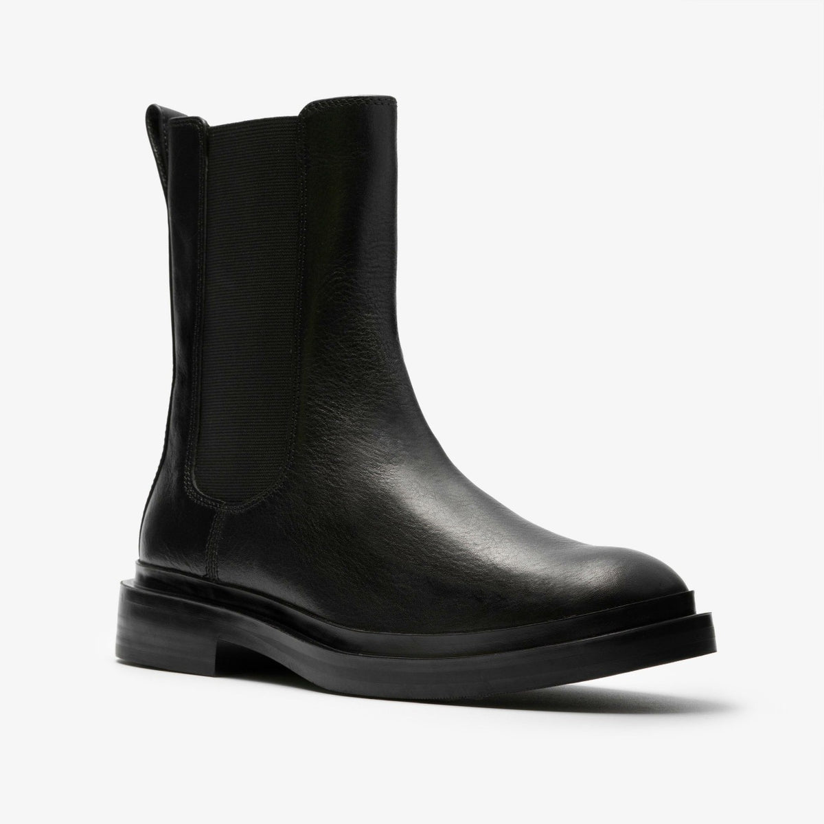 Previa Top Black Leather - Clarks Women