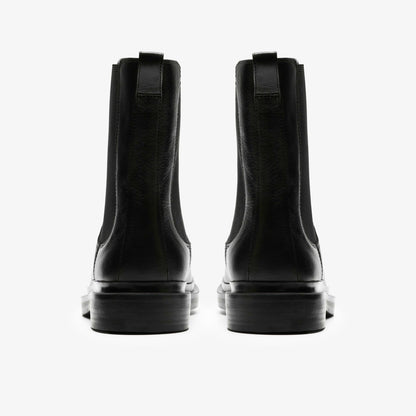 Previa Top Black Leather - Clarks Women
