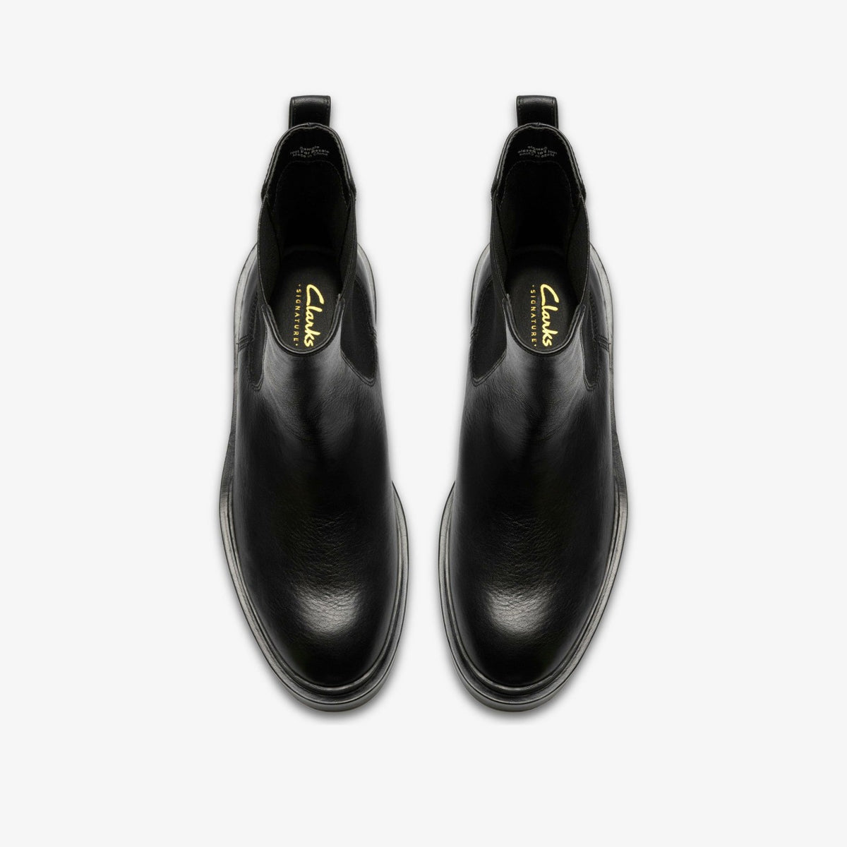 Previa Top Black Leather - Clarks Women