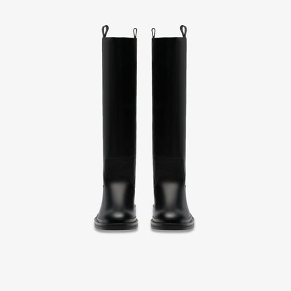 Previa Hi Black Leather - Clarks Women