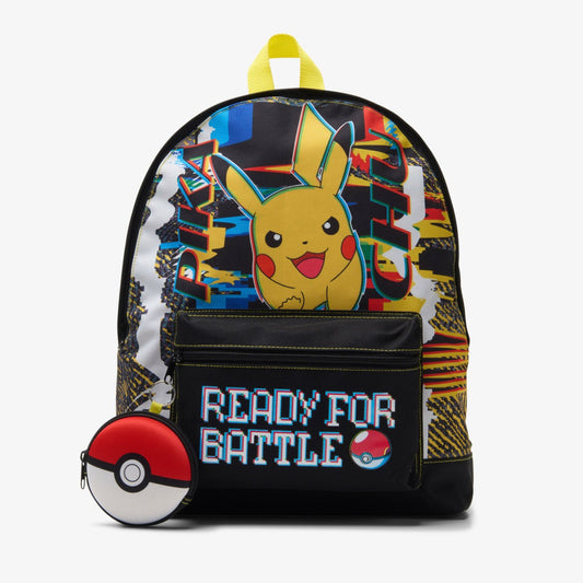 Pokemon 2 Large Black/Yellow - Clarks Kids