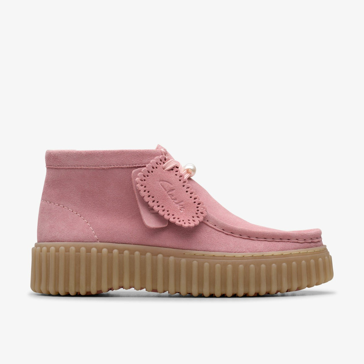 Torhill Moss Dusty Rose Suede - Clarks Women
