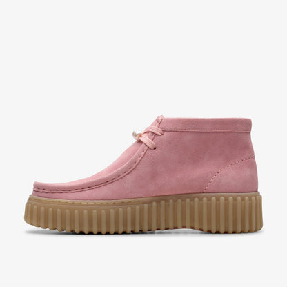 Torhill Moss Dusty Rose Suede - Clarks Women