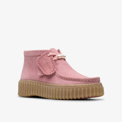 Torhill Moss Dusty Rose Suede - Clarks Women