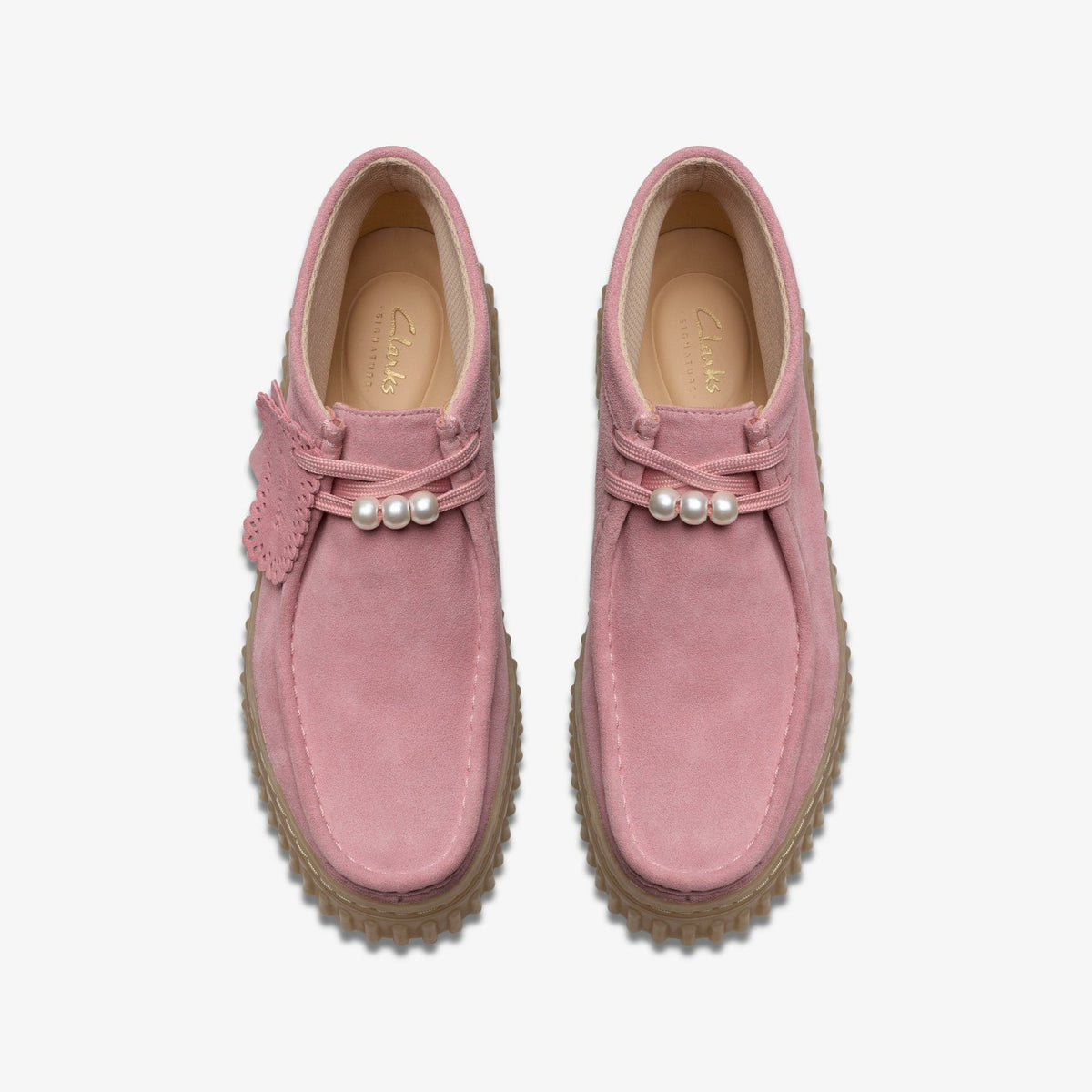 Torhill Moss Dusty Rose Suede - Clarks Women