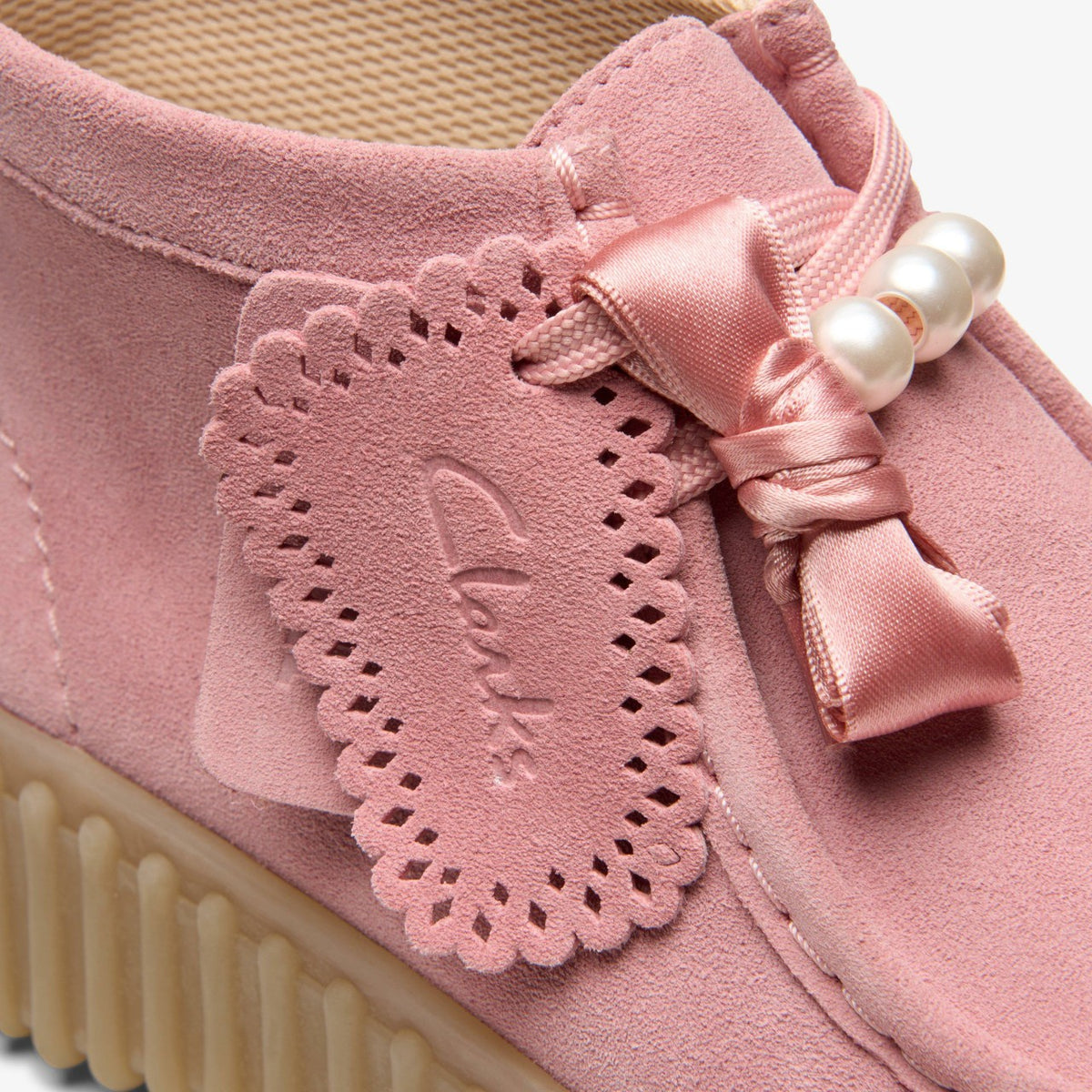 Torhill Moss Dusty Rose Suede - Clarks Women