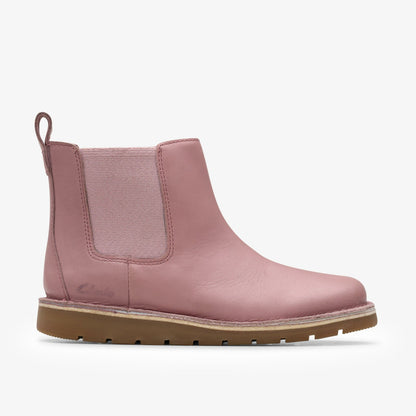 Joyful Sky Kid Dusty Pink - Clarks Kids