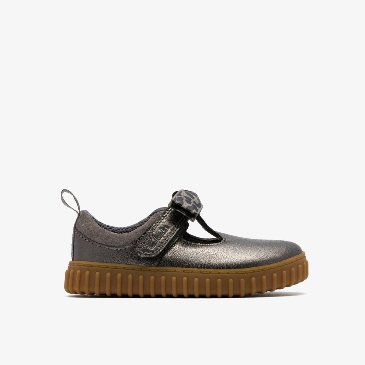 Cove Bow Toddler Silver Metallic - Clarks Kids