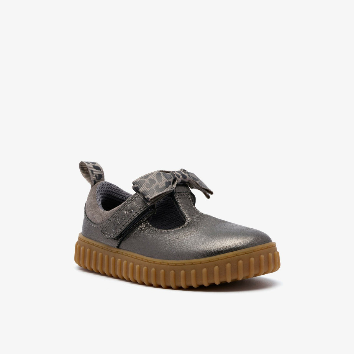 Cove Bow Toddler Silver Metallic - Clarks Kids